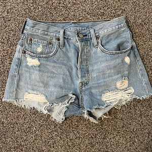 Levi 501 Jean Shorts Size 27